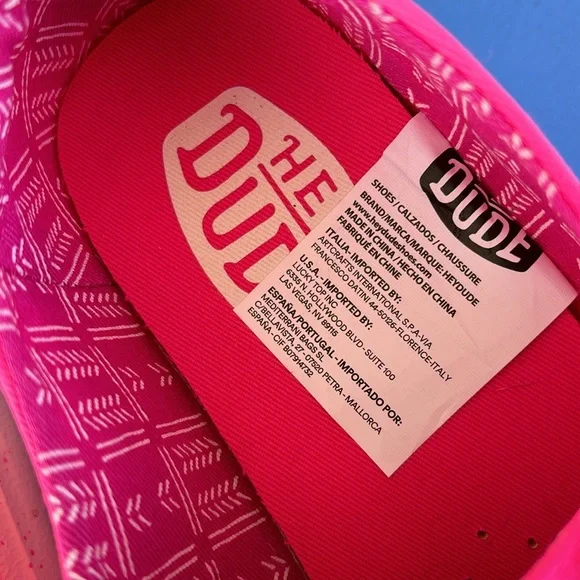 Wendy/ Canvas Hey Dude Size 8 - Picture 6 of 8